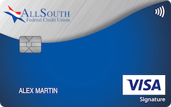 AllSouth Federal Credit Union Visa® Reserve Rewards+ Card card art