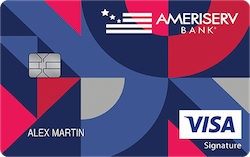 AmeriServ Financial Visa® Reserve Rewards+ Card card art