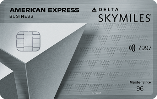 Delta SkyMiles® Platinum Business card art