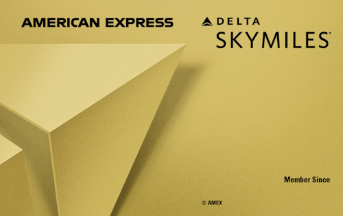 Delta SkyMiles® Gold American Express card art
