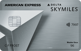 Delta SkyMiles® Platinum American Express card art