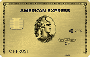 American Express® Gold card art