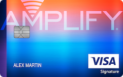 Amplify Credit Union Visa® Reserve Rewards+ Card card art