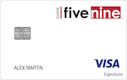Bank Five Nine Visa® Business Cash Preferred card art