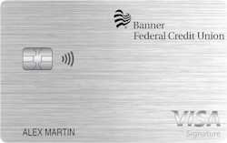 Banner Federal Credit Union Visa® Travel Rewards+ card art