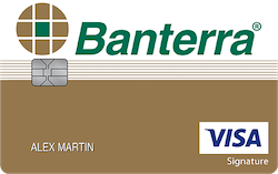 Banterra Bank Visa® Travel Rewards+ card art