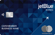 JetBlue Business card art