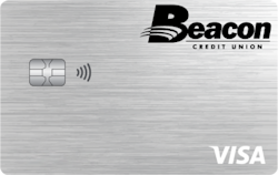 Beacon Credit Union Visa® Travel Rewards+ card art