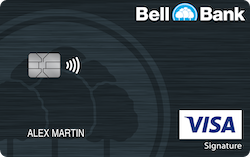 Bell Bank Visa® Travel Rewards+ card art