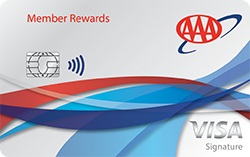 AAA Member Rewards Visa Signature® card art
