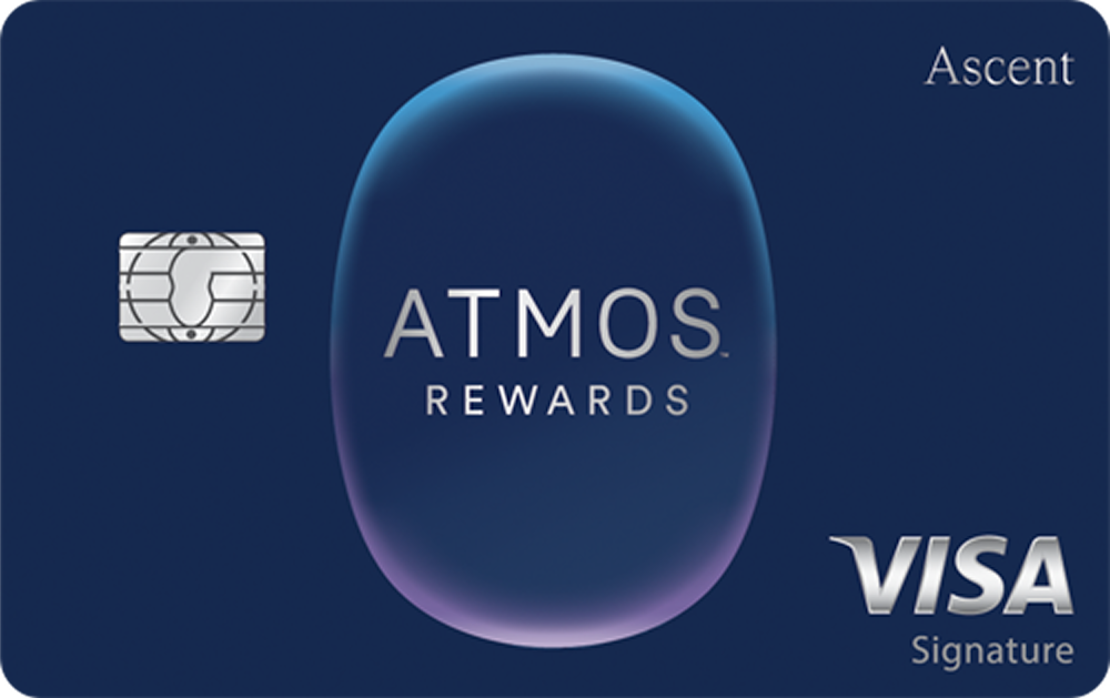 Atmos Rewards™ Ascent Visa Signature card art
