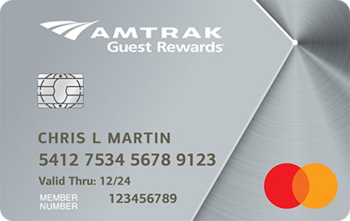Amtrak Guest Rewards® Platinum Mastercard® card art