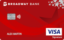Broadway Bank Visa® Business Cash Preferred card art