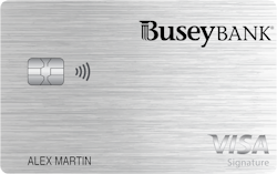 Busey Bank Visa® Max Cash Preferred card art