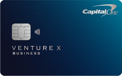 Venture X Business card art