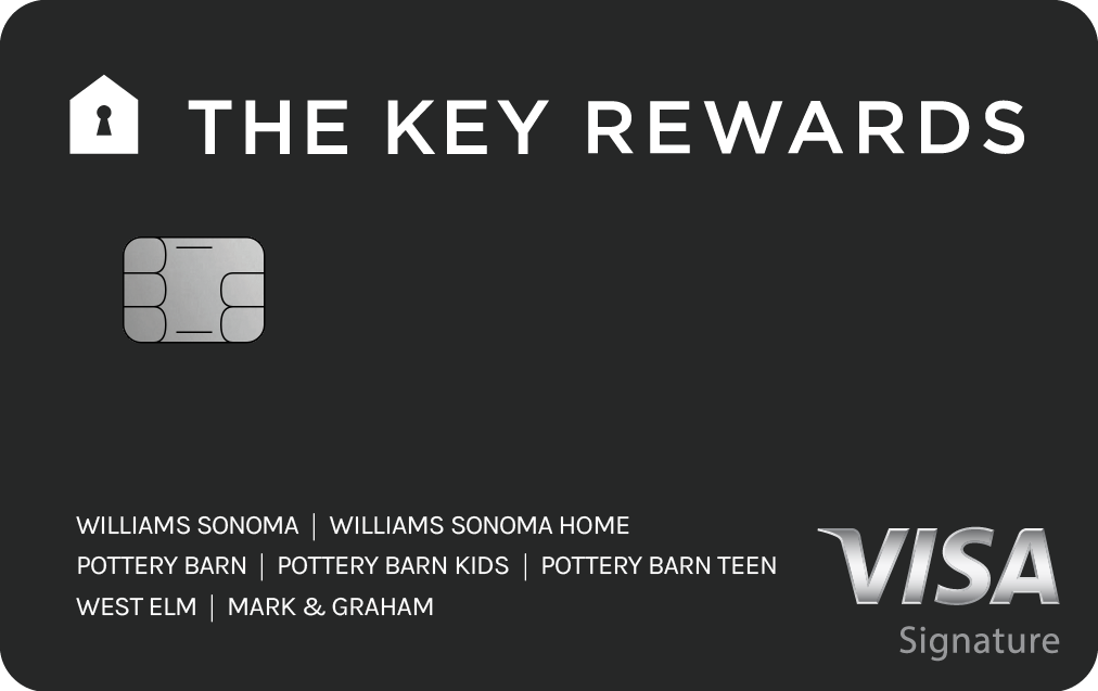 The Key Rewards Visa card art