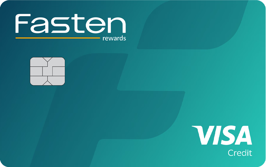 Fasten Rewards™ Visa card art