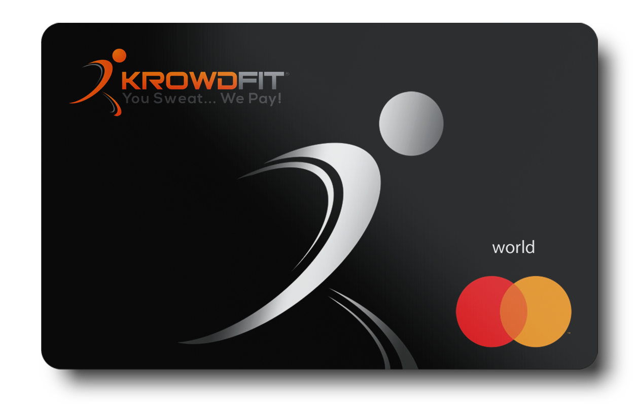 KrowdFit Wellness Rewards Mastercard® card art