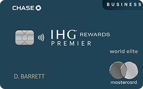 IHG One Rewards Premier Business Credit Card card art