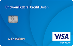 Chevron Federal Credit Union Visa® Max Cash Preferred card art