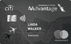 Citi® / AAdvantage® Executive World Elite Mastercard® card art