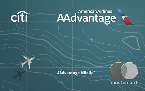 American Airlines AAdvantage® MileUp® Mastercard® card art