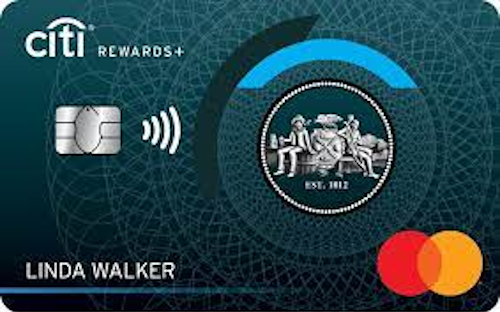 Citi Rewards+℠  Student card art
