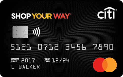 Shop Your Way Mastercard card art