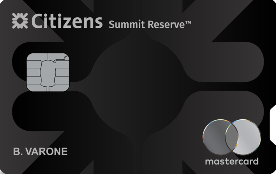 Citizens Summit Reserve™ World Elite Mastercard® card art