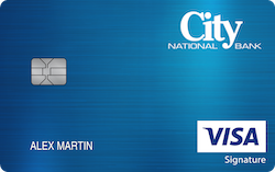 City National Bank Visa® Reserve Rewards+ Card card art