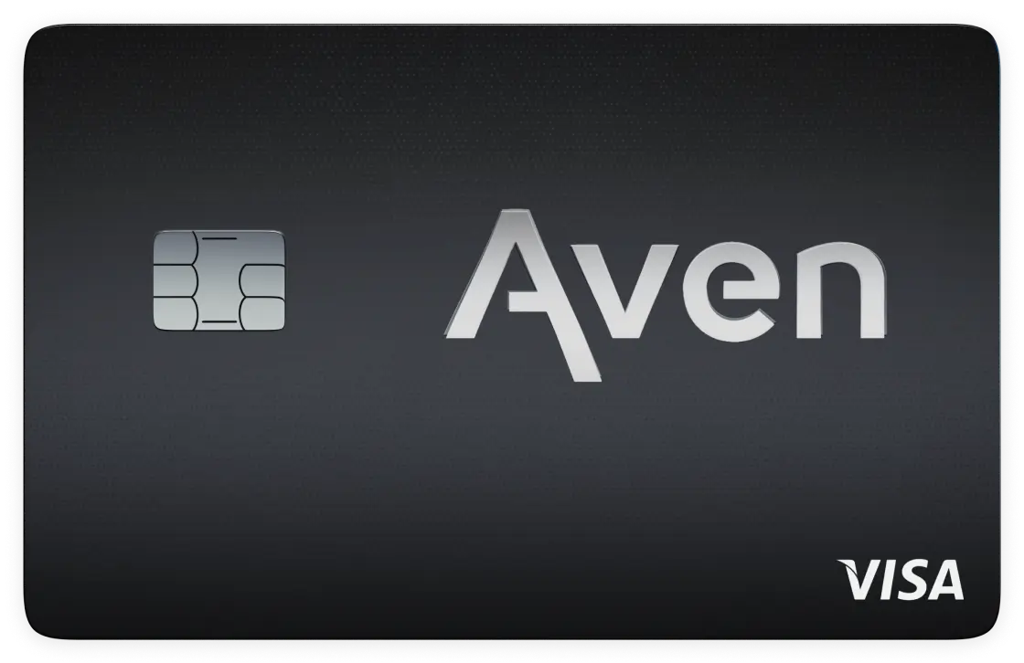 Aven Rewards Visa® card art