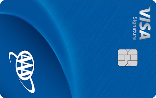 AAA Travel Advantage Visa Signature® card art