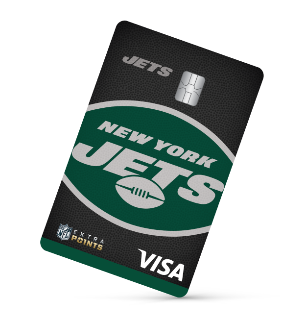 New York Jets Extra Points Visa® card art