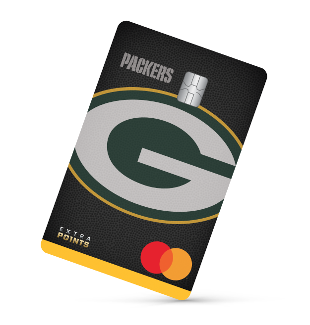 Green Bay Packers Extra Points Mastercard® card art