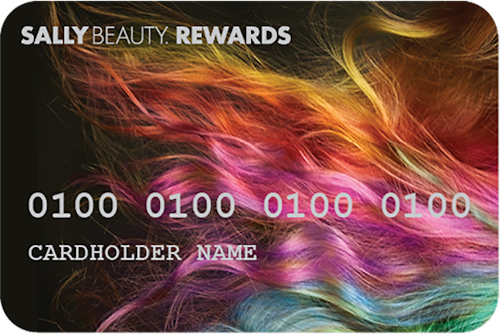 Sally Beauty™ Rewards card art