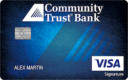 Community Trust Bank Visa® Business Cash Preferred card art