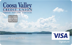 Coosa Valley Credit Union Visa® Business Cash Preferred card art