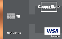 Copper State Credit Union Visa® Everyday Rewards+ card art