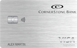 Cornerstone Bank Visa® Business Cash Preferred card art