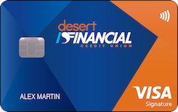Desert Financial Credit Union Visa® Everyday Rewards+ card art