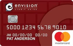 Envision Credit Union Mastercard® Everyday Rewards+ card art
