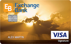 Exchange Bank Visa® Reserve Rewards+ Card card art