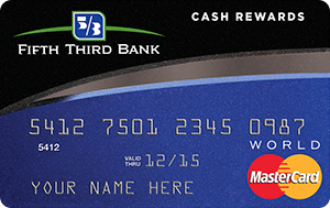 Fifth Third Bank Rewards MasterCard® card art