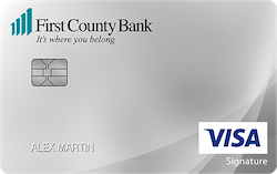 First County Bank Visa® Travel Rewards+ card art