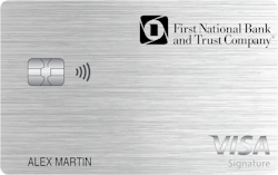First National Bank and Trust Visa® Everyday Rewards+ card art