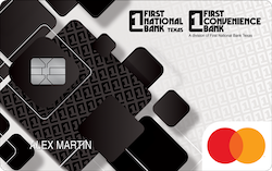 First National Bank Texas Mastercard® Business Cash Preferred card art