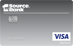 1st Source Bank Visa® Reserve Rewards+ Card card art