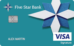 Five Star Bank Visa® Everyday Rewards+ card art