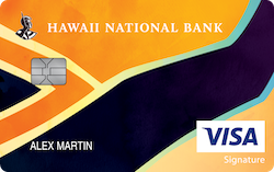 Hawaii National Bank Visa® Max Cash Preferred card art