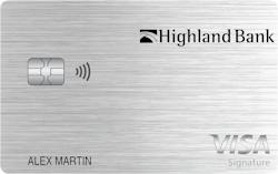 Highland Bank Visa® Reserve Rewards+ Card card art